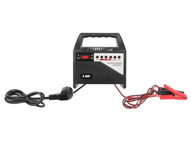 Зарядно за акумулатор 6V/12V – 6A с индикатор