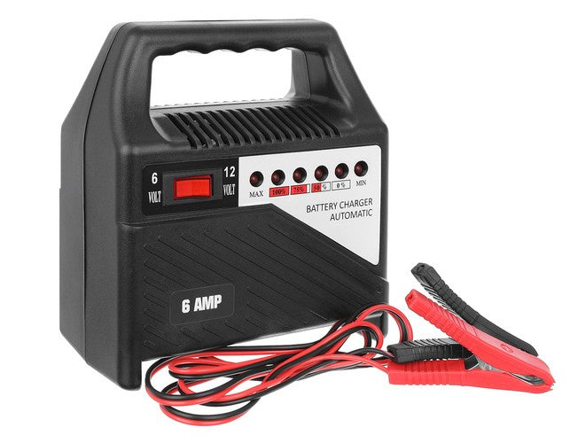 Зарядно за акумулатор 6V/12V – 6A с индикатор