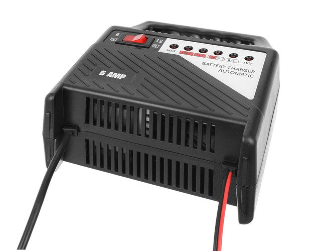 Зарядно за акумулатор 6V/12V – 6A с индикатор