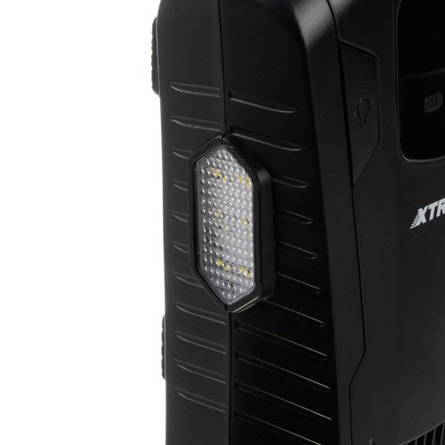 Автомобилен компресор 12V с LCD дисплей, манометър и накрайници