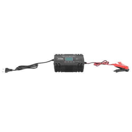 Автоматично зарядно за акумулатор 12V/24V с LCD дисплей и защита
