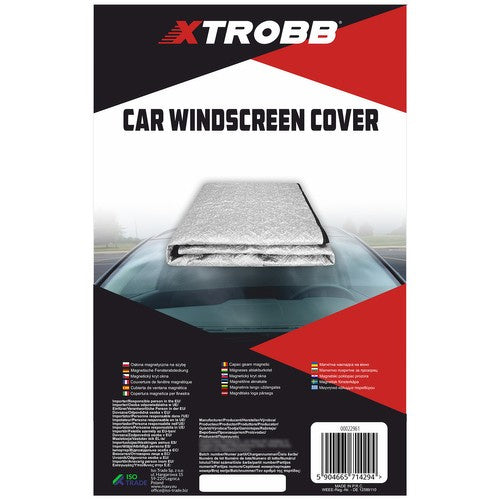 Магнитна покривка за предно стъкло – антискреж XXL