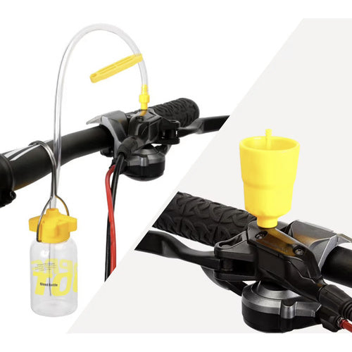 Комплект за обезвъздушаване на спирачки за велосипед