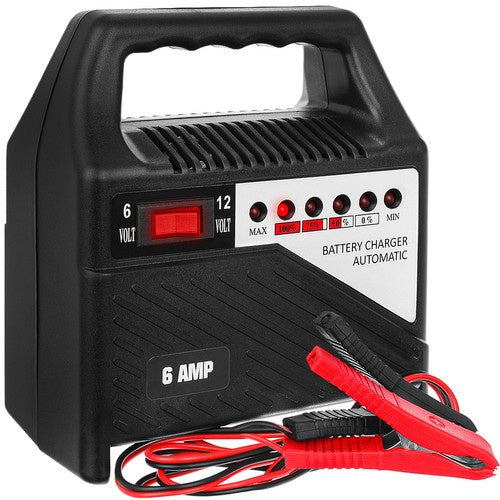 Зарядно за акумулатор 6V/12V – 6A с индикатор