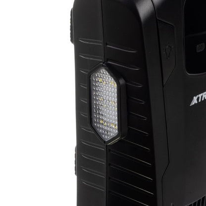 Автомобилен компресор 12V с LCD дисплей, манометър и накрайници