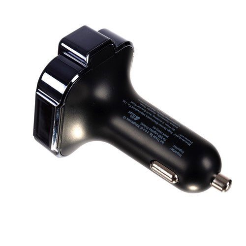 Bluetooth FM трансмитер с бързо зарядно 12V/24V – USB + Type-C, Handsfree