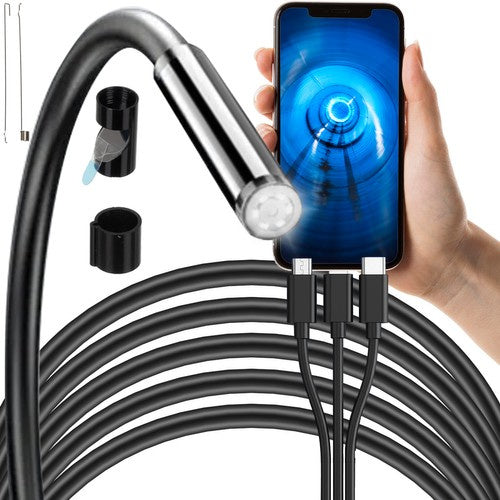 Ендоскоп / инспекционна камера 2м Full HD за телефон Android и iOS