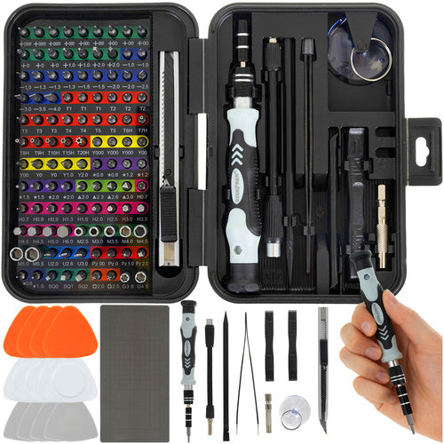Комплект прецизни отвертки и инструменти – 133 части