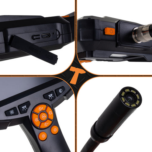 Ендоскоп / инспекционна камера Bigstren – 5 м, Full HD, 8 LED, IP67