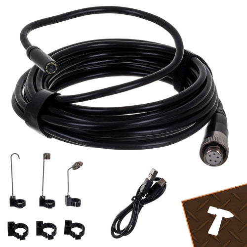 Ендоскоп / инспекционна камера Bigstren – 5 м, Full HD, 8 LED, IP67