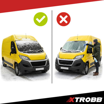 Покривало против замръзване за предно стъкло за бус – XL 200×100 см