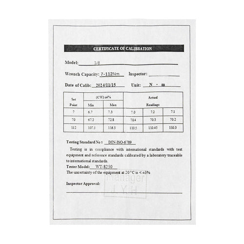 Динамометричен ключ 3/8" – 7–112 Nm