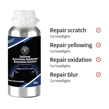 химическа течност за полиране на фарове